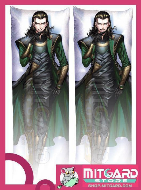 AVENGERS Loki Laufeyson Body pillow case dakimakura - 50cmx150cm / Velvet / 2 Sides Printed - 1
